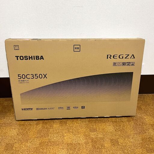 新品 未開封 TOSHIBA 4K液晶テレビ REGZA 50C350X