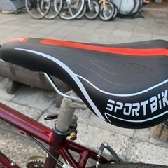 🎉🎉 正月　ＳＡＬＥ　ＰＲＥＣＩＳＩＯＮ　フレームアルミ　3x8変速　Altus シマノ　赤　後タイヤ　新品　ライト　付き