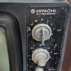 HITACHIブラウン管テレビ