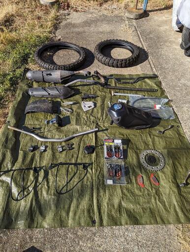 CRF250L MD38 ワンオーナー　ビッグタンク　モリワキマフラー　ローダウン