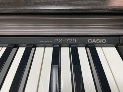 美品です、88鍵盤標準CASIO 電子ピアノ PX-720 配送可能