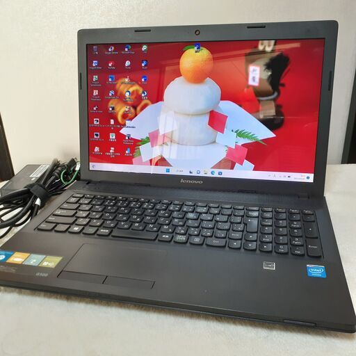 【取引中です】Lenovo　G500　 SSD　カメラ　Wi-Fi　マルチ　テンキー　Windows11　②