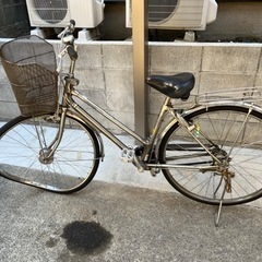 ミヤタMIYATA自転車/26インチ/３段ギア/オートライト/ジャンク