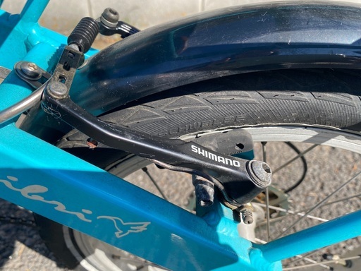 PEUGEOT 折りたたみ自転車 コリブリ 水色 PEUGEOT プジョー COLIBRI コリブリ 神奈川 ミニベロ bmx風