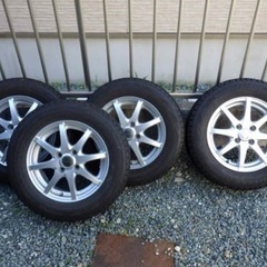 まだまだ使えます！！ スタッドレス タイヤ 185/65/14R...