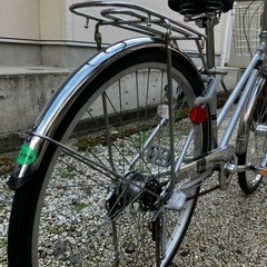 415、シティサイクル27インチ(シルバー)