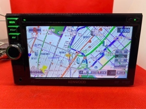 KENWOOD 簡単操作 MDV-434DT フルセグ 新品バックカメラ付き と-5