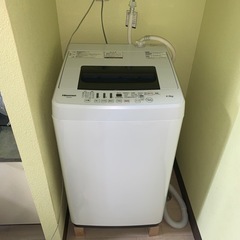 【ネット決済】【キャンセル】Hisense 洗濯機 4.5kg 美品