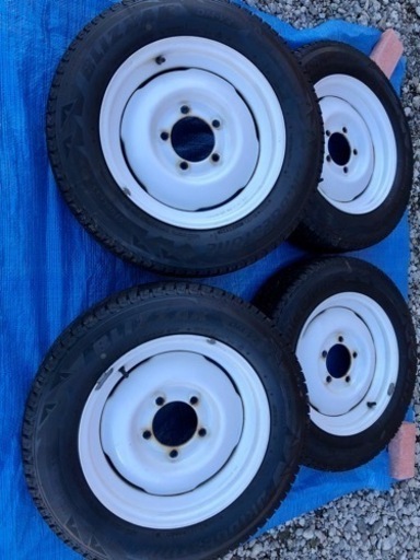 ジムニー　SJ10 純正ホイール　スタッドレス