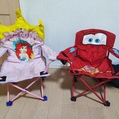 子供用キャンプ椅子　2脚セット