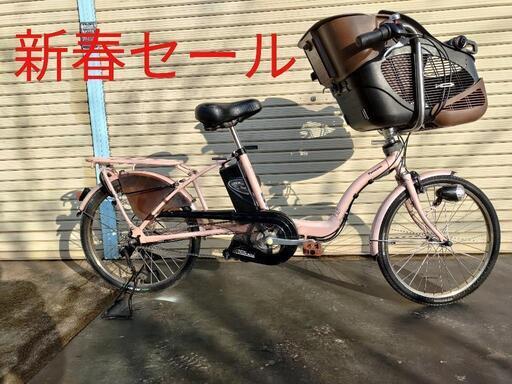 パナソニック　ギュット・ミニ　 20インチ ピンク　中古電動自転車　整備済み　新年特別セール