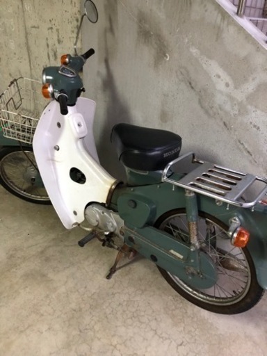 ホンダ 行灯カブ 走行距離短し。