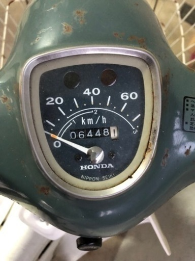 ホンダ　行灯カブ　走行距離短し。 ホンダ 行灯カブ 走行距離短し。
