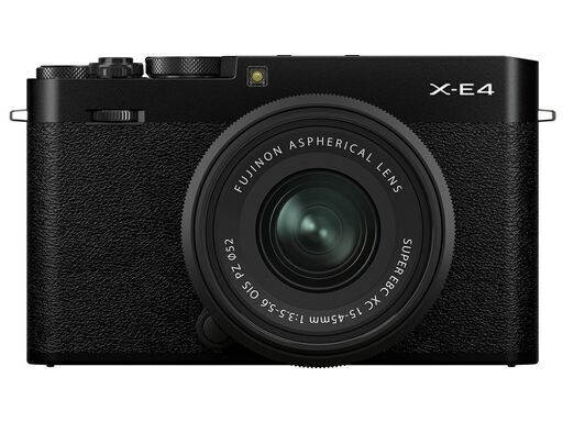 【新品・未開封】Fujifilm 富士フィルム ミラーレス 一眼レフカメラ X-E4 ブラック おしゃれなデザイン