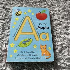A is for Apple  ボードブック 絵本　英語学習