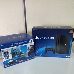 『終了』PS4pro 1TB&PSVRセット