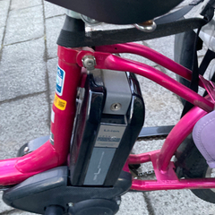 値下げ★電動アシスト自転車　ヤマハPASバビー　8.9ahバッテリー　チャイルドシート・カバー・日除け、雨具も有