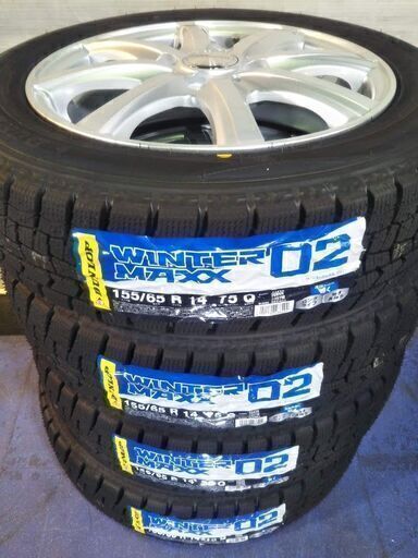 ☆新品☆軽自動車 冬 2022年 14インチ155/65R14 ムーブ ミラ タント