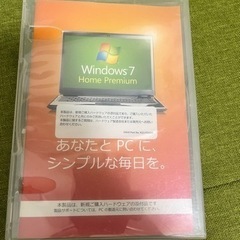 Windows7 Home Premium パッケージ　プロダク...