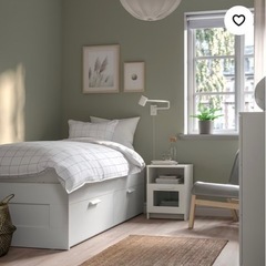 IKEA 収納付シングルベッド（お取引中）