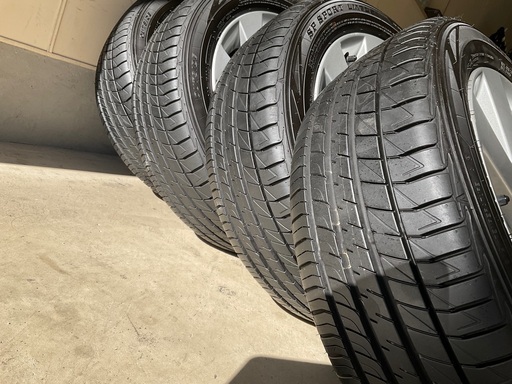 185/55R15・bB純正アルミホイール付・DUNLOPSPスポーツLM705