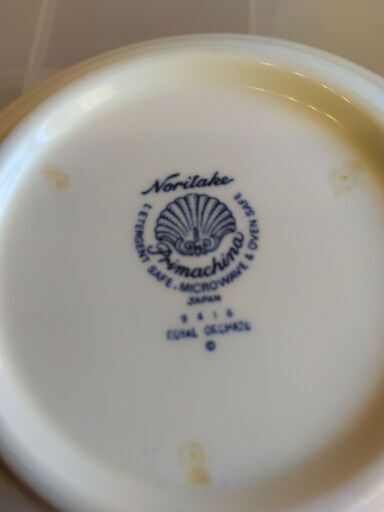 中古】でもノリタケ!! 豪華プレートセット・ロイヤルオーチャード風水