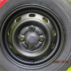 スバル純正　サンバー12＋145Ｒ１２　新品バンスタッドレス　　ハイゼット