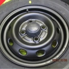 スバル純正　サンバー12＋145Ｒ１２　新品バンスタッドレス　　ハイゼット