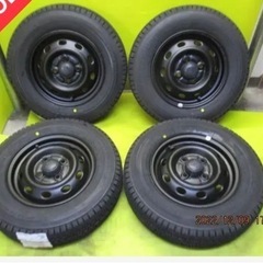 スバル純正　サンバー12＋145Ｒ１２　新品バンスタッドレス　　ハイゼット