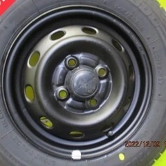 スバル純正　サンバー12＋145Ｒ１２　新品バンスタッドレス　　ハイゼット