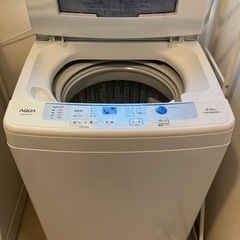 縦型洗濯機 AQUA AQW-S60E 6.0kg (中古)