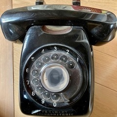 昭和レトロ　黒電話