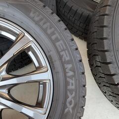 ダンロップスタッドレス社外アルミ4本セット