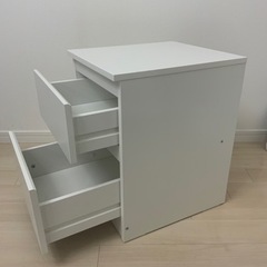 IKEA チェスト（引き出しx2）35x49 cm