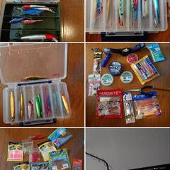 ルアー、ロッド、リールフルセット　ジギング、バスetc