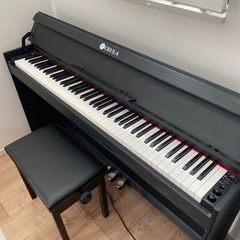 CEULA 電子ピアノ 88鍵盤 コンパクト グレードハンマーア...