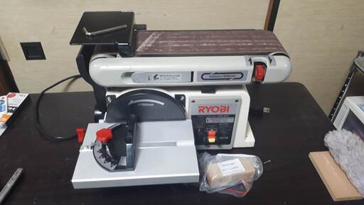 リョービ RYOBI ベルトディスクサンダBDS-1010 替えベルト付き-
