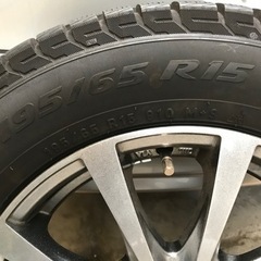 スタッドレスタイヤ195/65R15ホイール付 値下げしました。