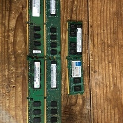 【中古】DDR2メモリ×6枚セット