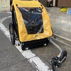 お取引中】二人乗りチャイルドトレーラー バーレー ハニービー
