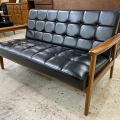 愛品館 江戸川店】カリモク60（karimoku） Kチェア 2P ID：156-018919-007