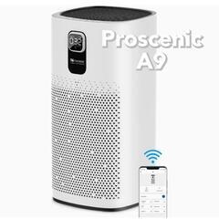 ProscenicプロセニックA9空気清浄機 アプリ操作 花粉 ...