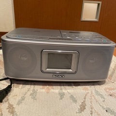 決定しました。SONY CDラジカセ