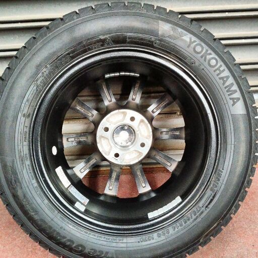 工賃込 ほぼ新品 175/65R14 2021年 横浜ﾀｲﾔｽﾀｯﾄﾞﾚｽ＆ほぼ新品ｱﾙﾐﾎｲｰﾙ