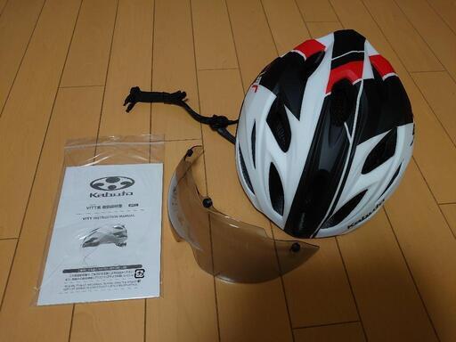 【ほぼ新品】OGKカブト ヴィット(VITT) G-1 マットホワイトレッド ヘルメット