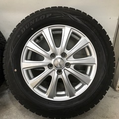 決まりました。スタッドレスタイヤ　195/65R15  17年製　100の5穴