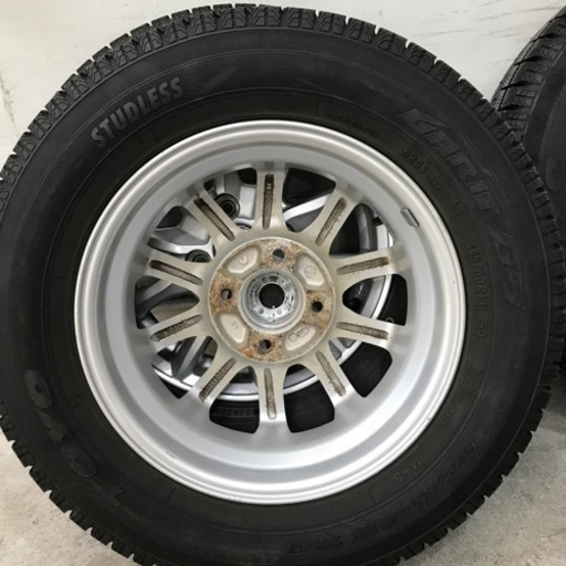 決まりました。スタッドレスタイヤ　145/80R13  18年製　155/65R14の互換サイズ