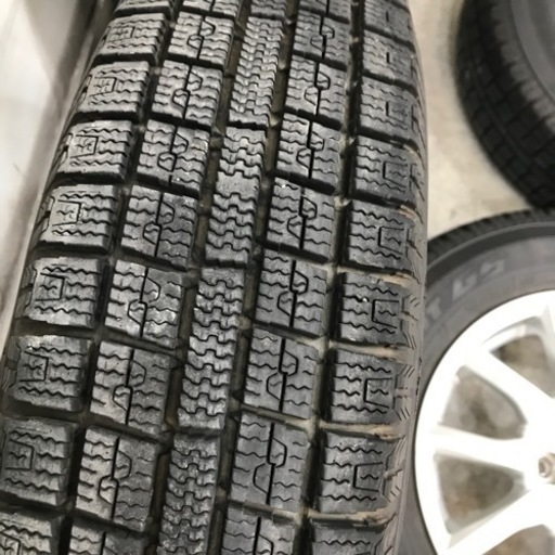 決まりました。スタッドレスタイヤ　145/80R13  18年製　155/65R14の互換サイズ