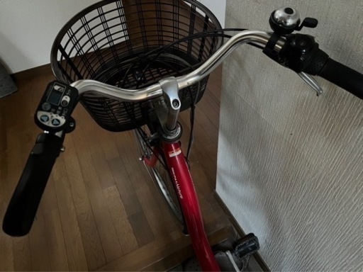 電気アシスト自転車 YAMAHA PAS NATURA レッド 芳 3509 ヤマハPAS
