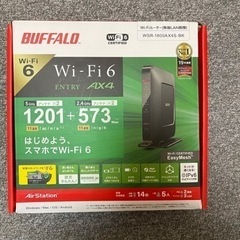 BUFFALO WSR-1800AX4S-BK Wi-Fiルータ...